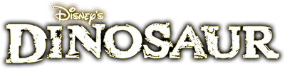 Disney's Dinosaur logo for Playstation